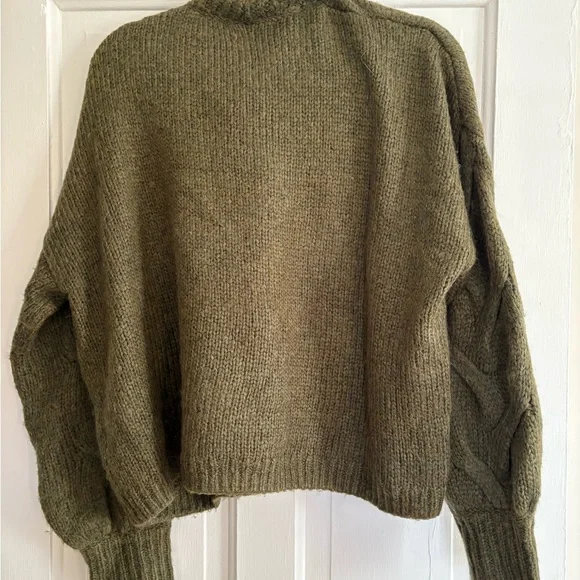 Madewell Somervell Modern Cable Cowl Neck Sweater - Picture 10 of 11